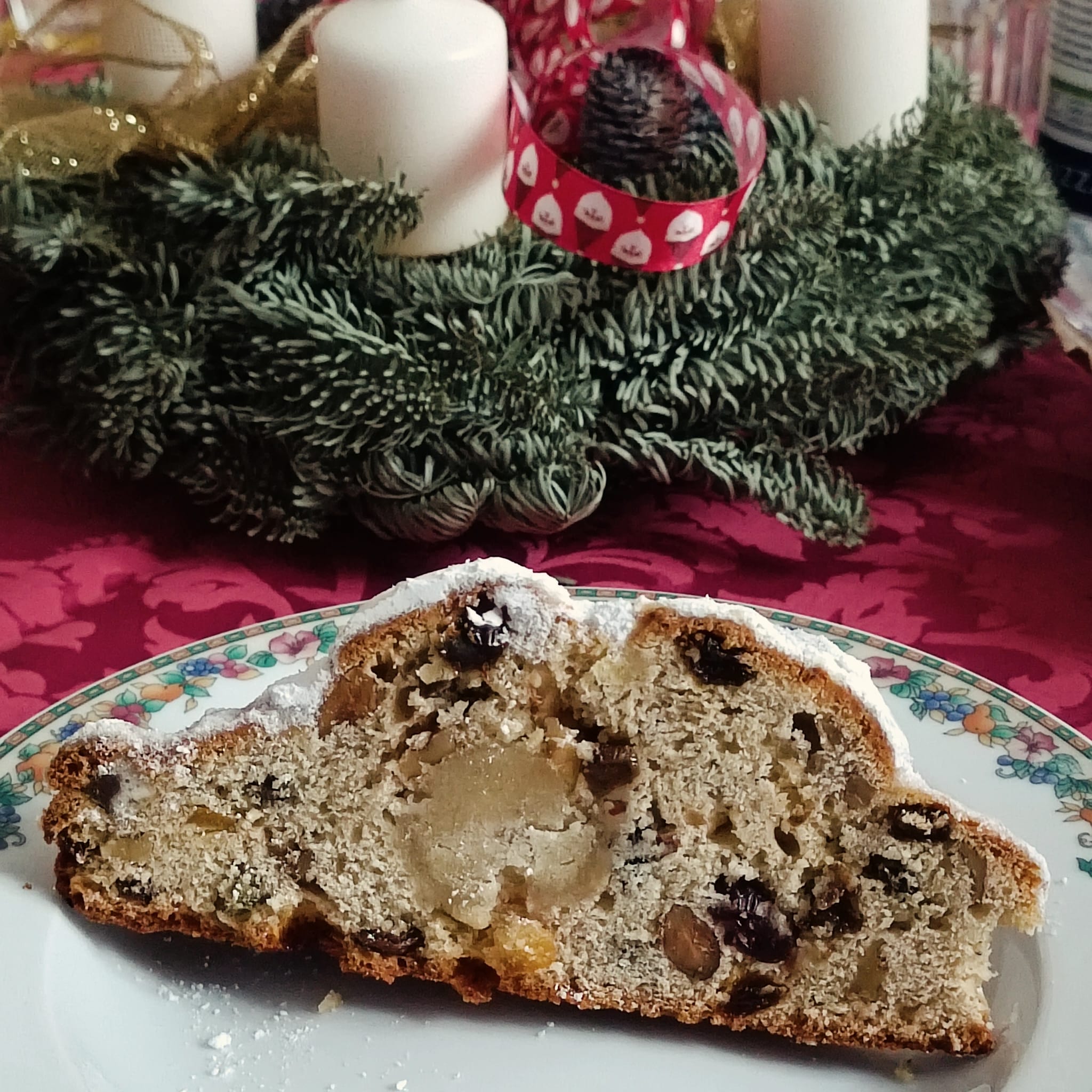 Quark Stollen - Panettone Tedesco (con Marzapane)